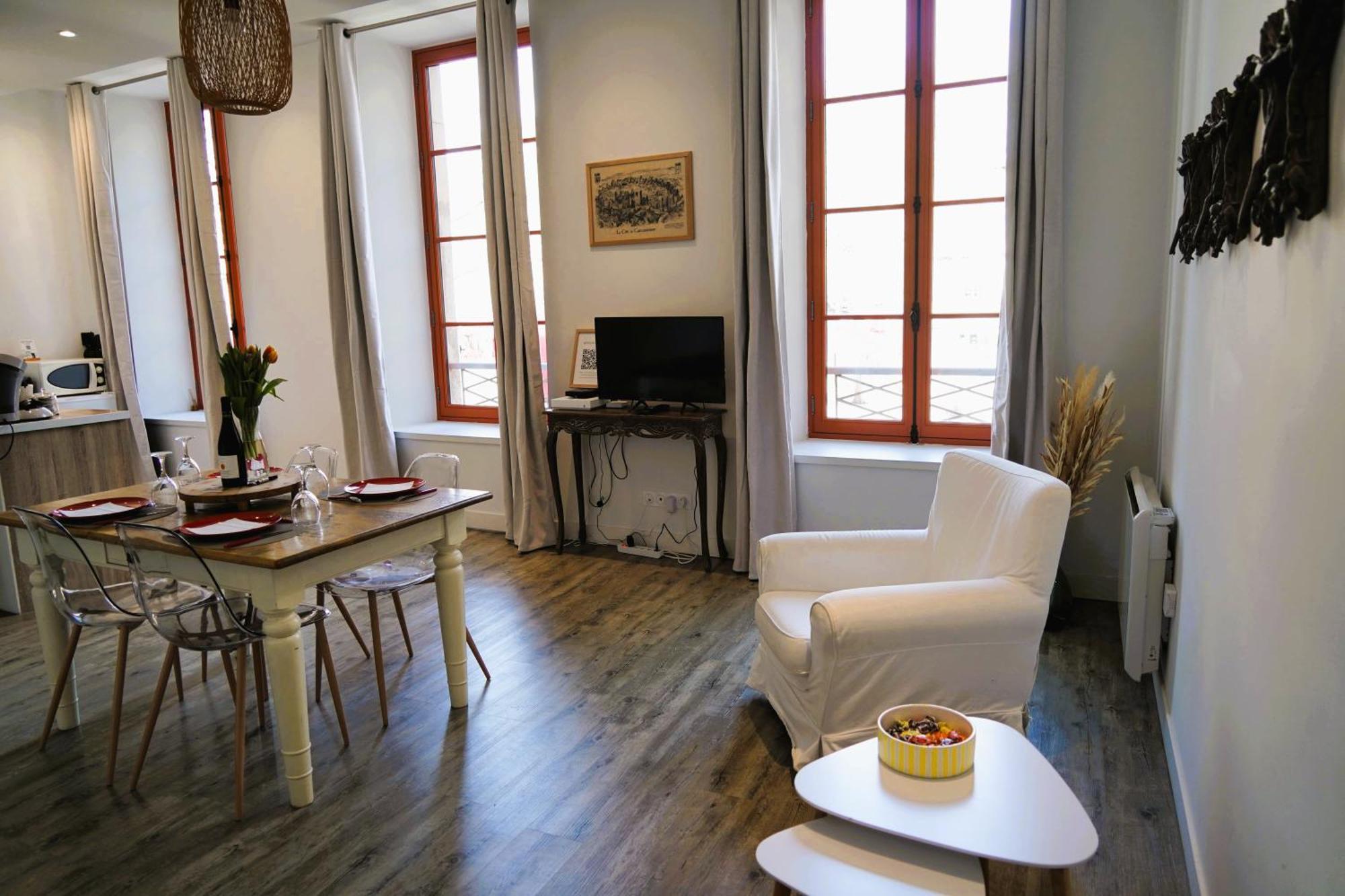 La Magie De Carnot Meuble De Tourisme 3 Etoiles Lejlighed Carcassonne Eksteriør billede