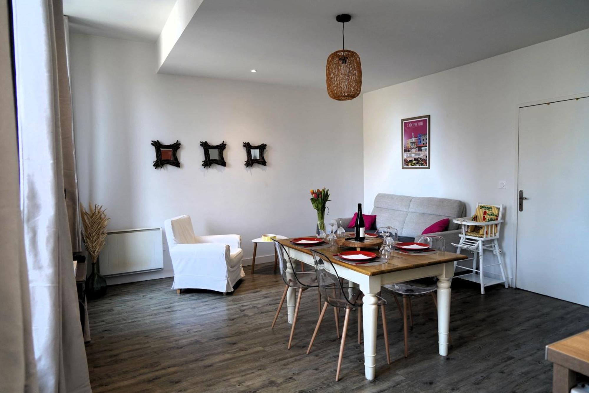 La Magie De Carnot Meuble De Tourisme 3 Etoiles Lejlighed Carcassonne Eksteriør billede